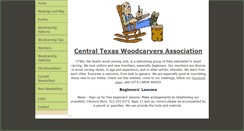 Desktop Screenshot of centraltexaswoodcarvers.com